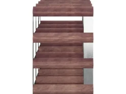 vidaXL Weinregal für 12 Flaschen Braun Massivholz Kiefer 32,5 x 22,5 x 32,5 cm