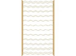 Online vidaXL Weinregal für 72 Flaschen Golden Metall