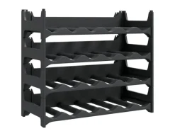 vidaXL Weinregal für 24 Flaschen PP Stapelbar