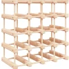 Best vidaXL Weinregal für 20 Flaschen 46,5x23x46,5 cm Massivholz Kiefer