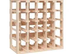 vidaXL Weinregal 58,5x33x60,5 cm Massivholz Kiefer