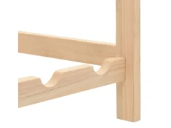 vidaXL Weinregal Zedernholz 57,5 x 28 x 102 cm