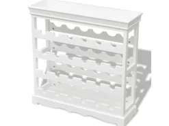 vidaXL Weinschrank Abreu Weiß