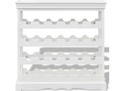 vidaXL Weinschrank Abreu Weiß