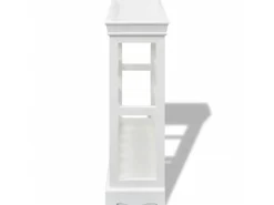 vidaXL Weinschrank Abreu Weiß