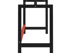 Discount vidaXL Werkbankgestell Metall 120x57x79 cm Schwarz und Rot