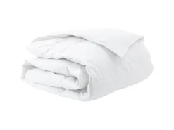 vidaXL Winterbettdecke Weiß 200 x 200 cm Feder 42007654