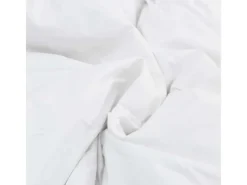 vidaXL Winterbettdecke Weiß 200 x 200 cm Feder 42007654