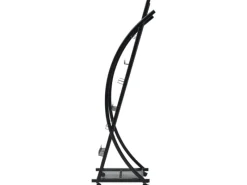 vidaXL Zeitschriftenständer 40 x 32 x 131 cm Schwarz A4