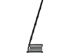 Discount vidaXL Zeitschriftenständer 47,5×43×133 cm Schwarz A4