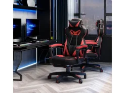 Sale Vinsetto Bürostuhl mit Einziehbare Fußstütze 65 x 70 x 118 5-128 5cm