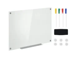 Vinsetto Whiteboard mit 4 Stifte 6 Magnete 1 Schwamm