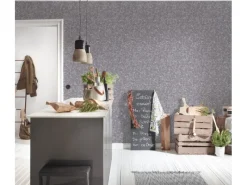 AS-Creation Vliestapete Elegance Ranke Grau FSC®