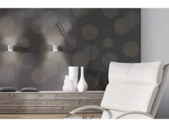 Hot AS-Creation Vliestapete Floral FSC® Grau