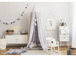 Outlet AS-Creation Vliestapete Tapete mit Punkten Kinderzimmertapete Schwarz Weiß FSC®