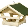 Vogelfutterhaus aus Pinie 20 cm x 26 cm