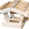 Vogelfutterhaus Reisigdach 19 cm x 24 cm