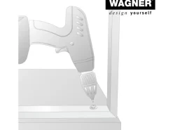 Hot Wagner design yourself Wagner Designrahmen 400 mm x 300 mm Schwarz