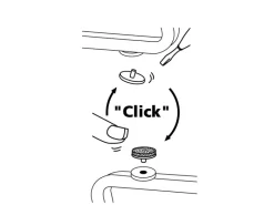 Sale Wagner design yourself Wagner Möbelbein Hairpin Style Retro 50-60 cm x 71 mm x 9 cm Stahl Schwarz