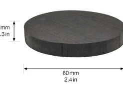 Wagner design yourself Wagner Topffüße Set Schwarz zum Unterlegen Ø 60 mm