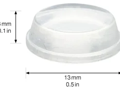 Best Wagner design yourself Wagner Topffüße Set Selbstklebend Transparent Ø 13 mm