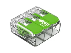 Clearance Wago Verbindungsklemme 221-423 mit Hebeln 3 Leiter 12 Stück