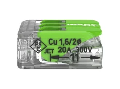 Clearance Wago Verbindungsklemme 221-423 mit Hebeln 3 Leiter 12 Stück