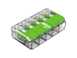 Sale Wago Verbindungsklemme 221-425 mit Hebeln 5 Leiter 8 Stück