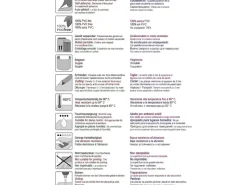 WALLFACE 15610 LEGUAN Leder Wand-Paneel Blickfang Dekor Verkleidung Weiß 2600 mm x 1000 mm x 1,5 mm 2,60 m2 Weiß