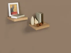 Wandregal Carlton Eiche Hell 23,5 cm x 23,5 cm x 3,8 cm