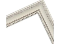 Best WANDStyle Bilderrahmen H390 aus Massivholz in 40 x 60 cm im Stil Landhaus Creme