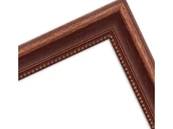 Discount WANDStyle Bilderrahmen H390 aus Massivholz in 40 x 50 cm im Stil Landhaus Braun