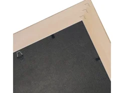 Best WANDStyle Bilderrahmen H450 aus Massivholz in 20 x 20 cm im Stil Antik Gold