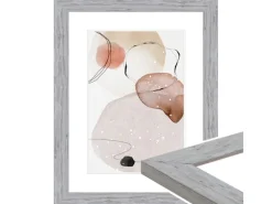 Sale WANDStyle Bilderrahmen H750 aus Massivholz in 30 x 40 cm im Stil Landhaus Grau