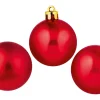 Weihnachtskugel-Set Rot