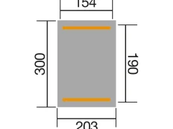 Discount Weka Gartenlaube Tessin Natur 303 cm x 205 cm