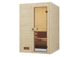 Weka Massivholzsauna Valida 1 o. Ofen Glastür