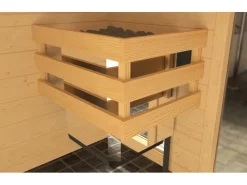 Weka Massivholzsauna Valida 1 o. Ofen Glastür