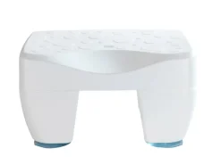 New Wenko Badewannenhocker Secura 150 kg Tragkraft Kunststoff 40 x 21 x 31 cm Weiß