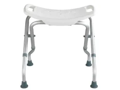 Wenko Badhocker Secura klappbar Kunststoff 53,5 x 44,5-48,0 x 40-47 cm Weiß