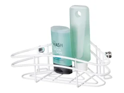 Hot Wenko Eckablage Classic Plus Stahl 28,5 x 9 x 17,5 cm Weiß