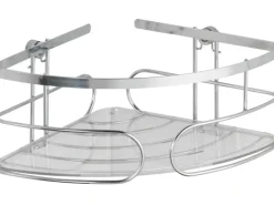 Clearance Wenko Eckablage Premium 26,5 cm x 10 cm Edelstahl