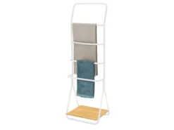 Wenko Handtuchhalter Verona Weiß Metall 51 x 156,5 x 40 cm Weiß