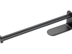 Clearance Wenko Küchenrollenhalter Nio Selbstklebend 27,5 cm x 4,5 cm x 7 cm Schwarz