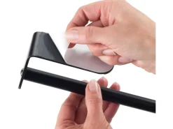 Clearance Wenko Küchenrollenhalter Nio Selbstklebend 27,5 cm x 4,5 cm x 7 cm Schwarz