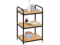 Wenko Regal Loft Bambus Braun mit 3 Etagen