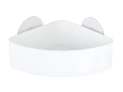 Wenko Static-Loc Eckablage Osimo Kunststoff Weiß