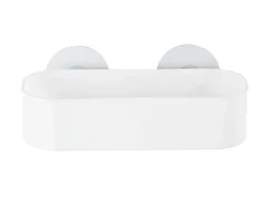 Wenko Static-Loc Wandablage Osimo Kunststoff Weiß