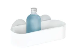 Wenko Static-Loc Wandablage Osimo Kunststoff Weiß