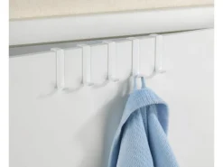 New Wenko Türgarderobenhaken 5er-Set Weiß